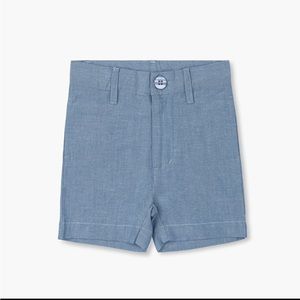 NWT Monica + Andy Ol Sport shorts in Chambray